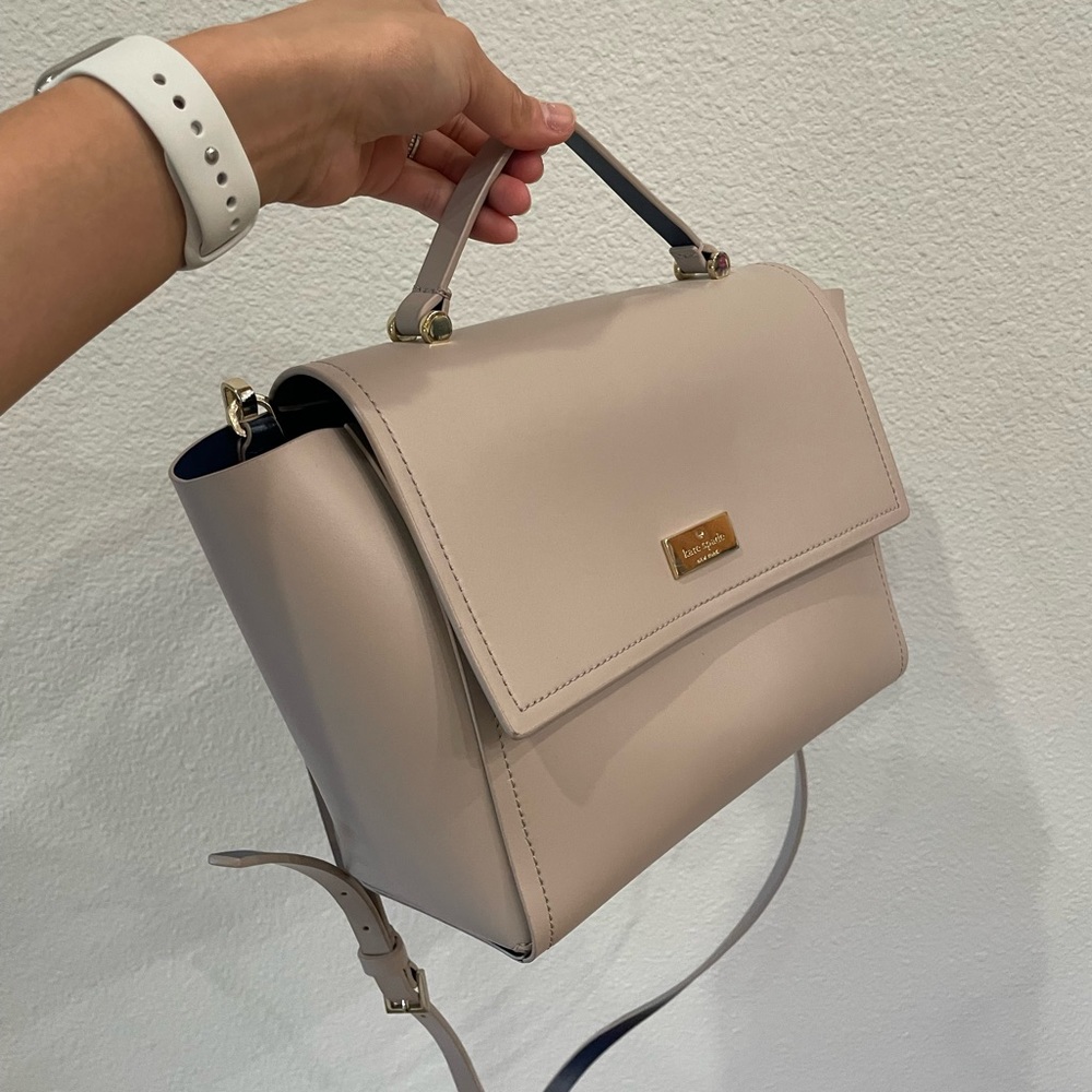 Kate Spade Arbour Hill Lilah Shoulder Bag in Mousse